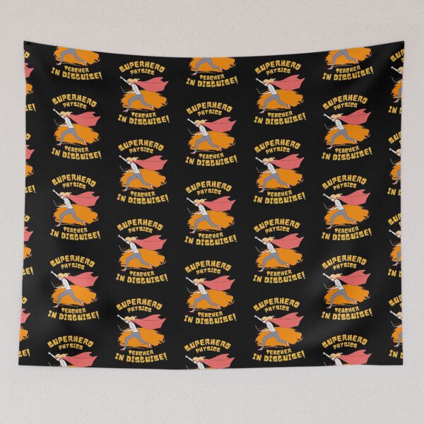 Item preview, Superhero Physics Teacher Appreciation designed and sold by superteachers.