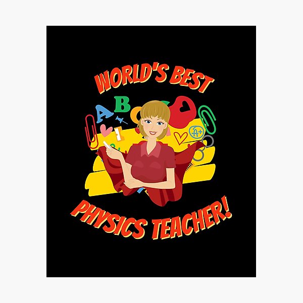 Item preview, Physics Teacher Appreciation designed and sold by superteachers.
