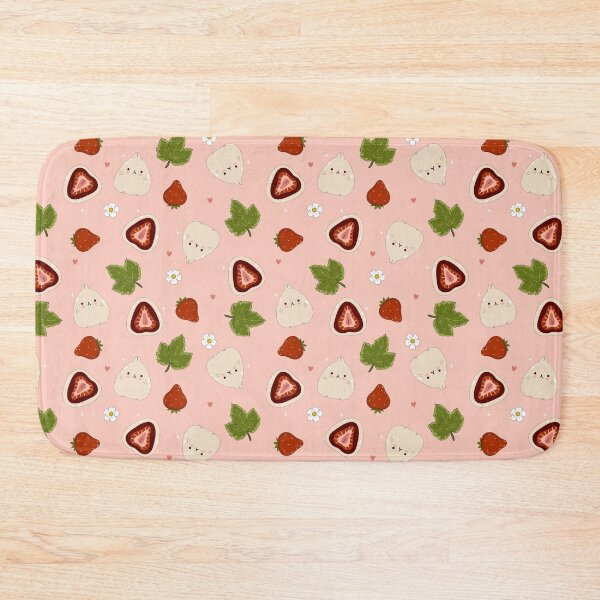 Item preview, kawaii strawberry daifuku designed and sold by burbura.