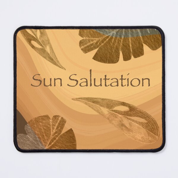 Item preview, Sun salutation yoga relaxing artwork  designed and sold by TipTopTapo.