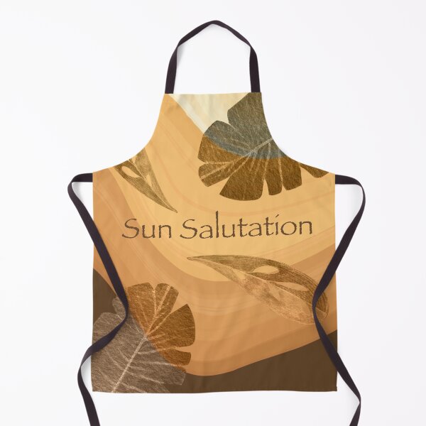 Item preview, Sun salutation yoga relaxing artwork  designed and sold by TipTopTapo.