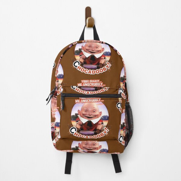 Item preview, Chocadooby! ME UNSCRUBBLY. The Kinder Egg Humpty Dumpty Man (in splat circle) - creepy cult classic 1980s Surprise Ad designed and sold by RetroTeeStudio.