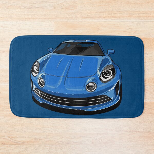 Item preview, Illustrated ICON Alpine A110 blue Graphic Artwork (french sports car) 2020 designed and sold by SketchNinja.