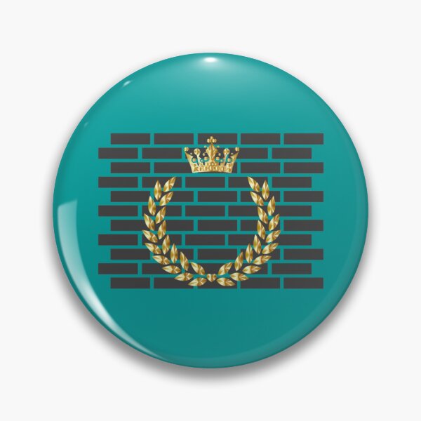 Item preview, Coronation Street-Brick And Crown   designed and sold by AppleActy.