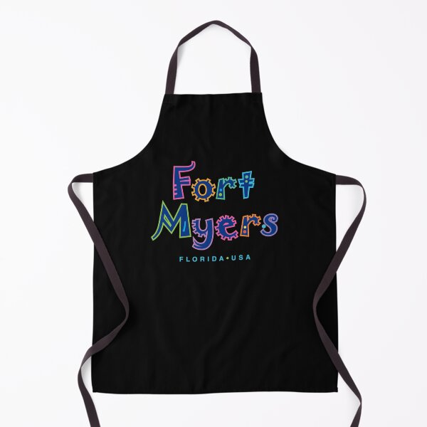 Item preview, Fort Myers Florida Tropical Typographic Design designed and sold by Futurebeachbum.