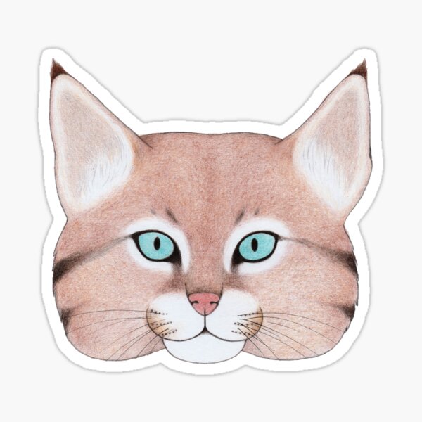 Chinese Mountain Cat Sticker