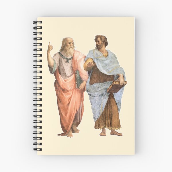 Item preview, Plato and Aristotle designed and sold by epistemomania.