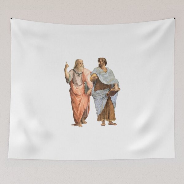 Item preview, Plato and Aristotle designed and sold by epistemomania.
