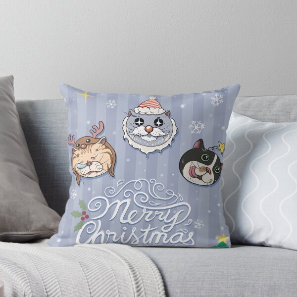 Item preview, Merry Christmas Cat designed and sold by Elison-Dad.