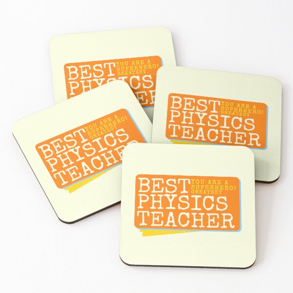 Item preview, Best Physics Teacher Appreciation designed and sold by superteachers.
