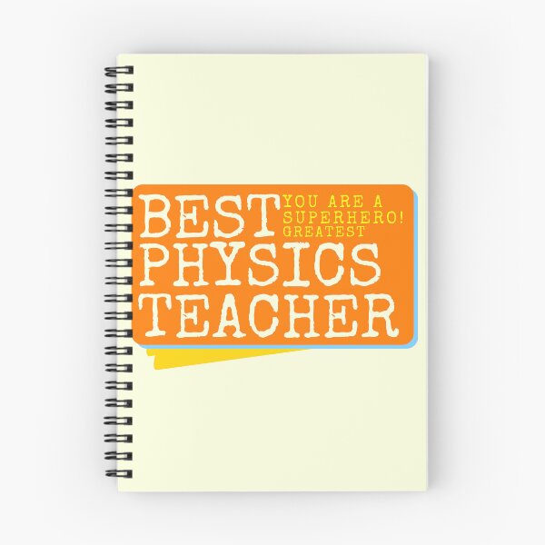Item preview, Best Physics Teacher Appreciation designed and sold by superteachers.