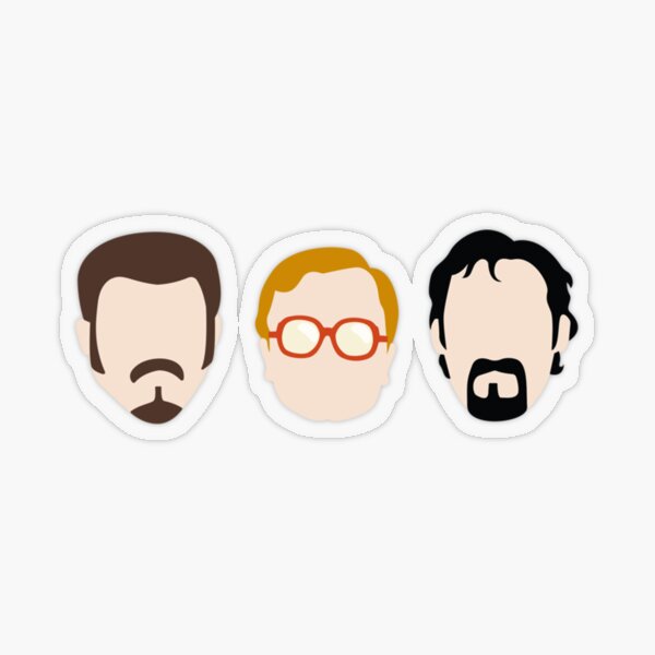 Trailer Park Boys Neun Dosen Ravioli - Trailer Park Boys Illustrierte Köpfe - Trailer Park Boys Die Jungs mit Waffen - Trailer Park Boys 90er Rückblick - Trailer Park Boys - Trailer Park, Trailer Park Transparenter Sticker