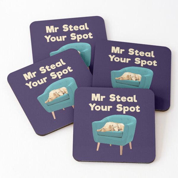 Item preview, Mr Steal Your Spot Funny Dog Owner Pet Lover designed and sold by jaygo.