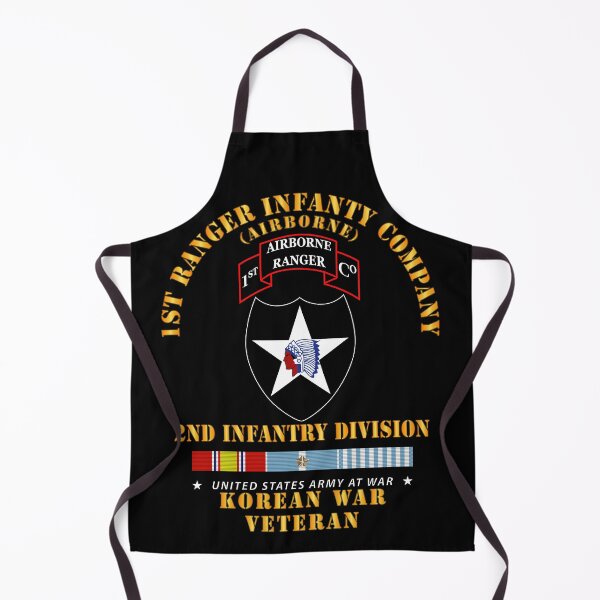 Item preview, Army - 1st Ranger Inf Company - 2nd ID w KOREA SVC X 300 designed and sold by Military Insignia Products.