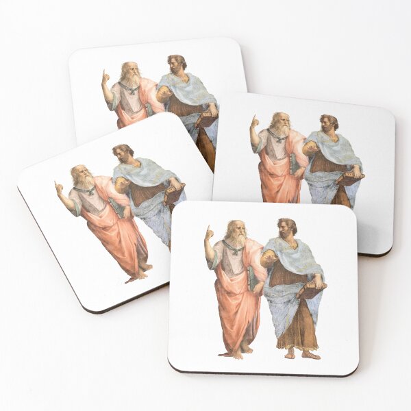 Item preview, Plato and Aristotle designed and sold by epistemomania.