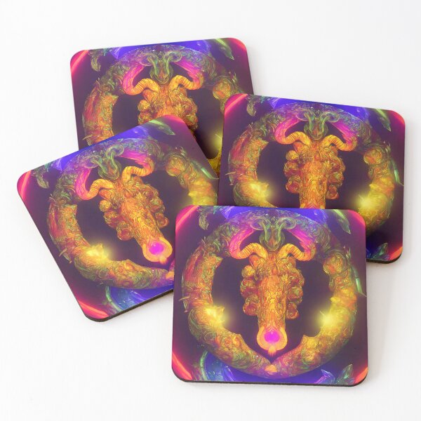 Item preview, Aries zodiac sign, illustrative art, artist interpretation, concept art designed and sold by LoveZodiac.