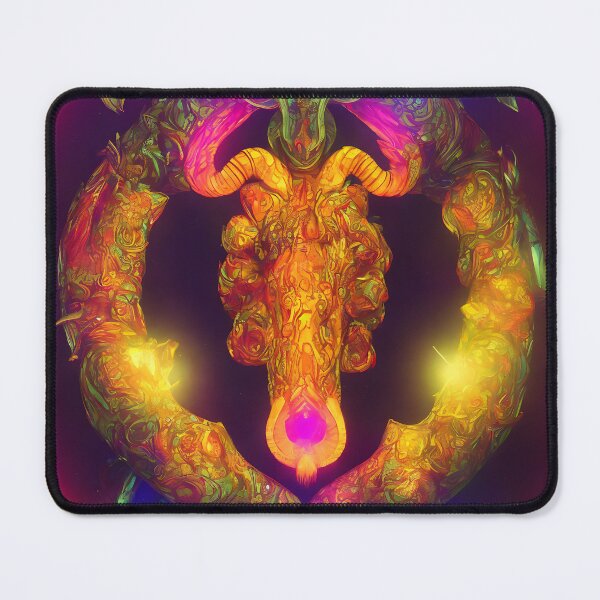 Item preview, Aries zodiac sign, illustrative art, artist interpretation, concept art designed and sold by LoveZodiac.