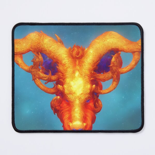 Item preview, Aries zodiac sign, illustrative art, artist interpretation, concept art designed and sold by LoveZodiac.