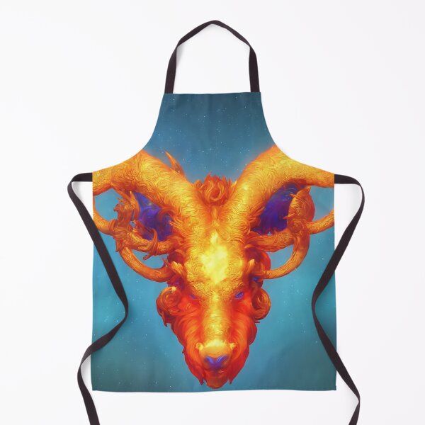 Item preview, Aries zodiac sign, illustrative art, artist interpretation, concept art designed and sold by LoveZodiac.