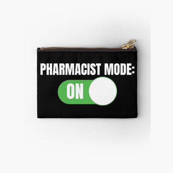 Item preview, Pharmacist Mode: ON (For Dark Background) designed and sold by thecatcouch.