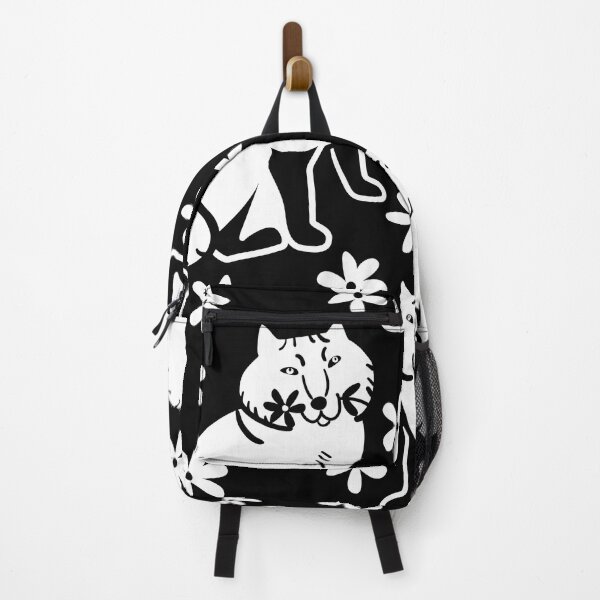 Item preview, Fox pattern in scandinavian style Black and White designed and sold by belettelepink.
