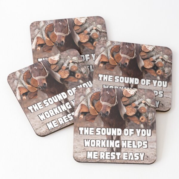 Item preview, THE SOUND OF YOU  WORKING HELPS ME REST EASY designed and sold by Savage-ts.