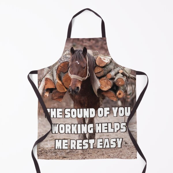 Item preview, THE SOUND OF YOU WORKING HELPS ME REST EASY designed and sold by Savage-ts.