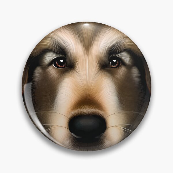 Item preview, Christmas Caucasian Shepherd Dog Wearing A Santa Hat designed and sold by ZenEverAI.