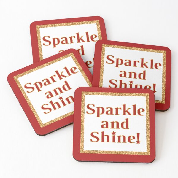 Item preview, Sparkle and Shine - Nativity the Musical Song Quote designed and sold by Downstage Designs.
