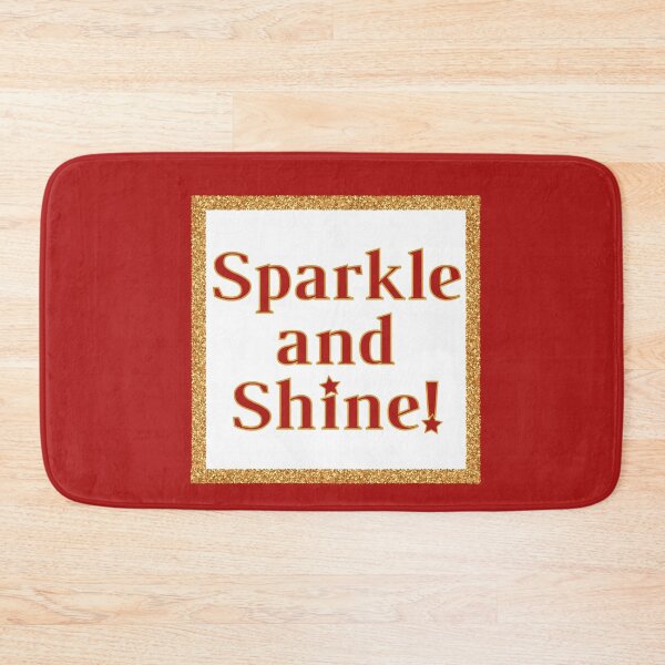 Item preview, Sparkle and Shine - Nativity the Musical Song Quote designed and sold by Downstage Designs.