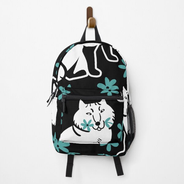 Item preview, Fox pattern in scandinavian style Black and Teal designed and sold by belettelepink.