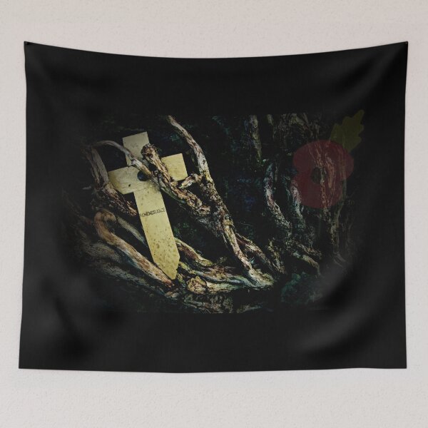 Item preview, "LEST WE FORGET - THE POPPY TREE OF LIFE" designed and sold by NICK COBURN PHILLIPS.