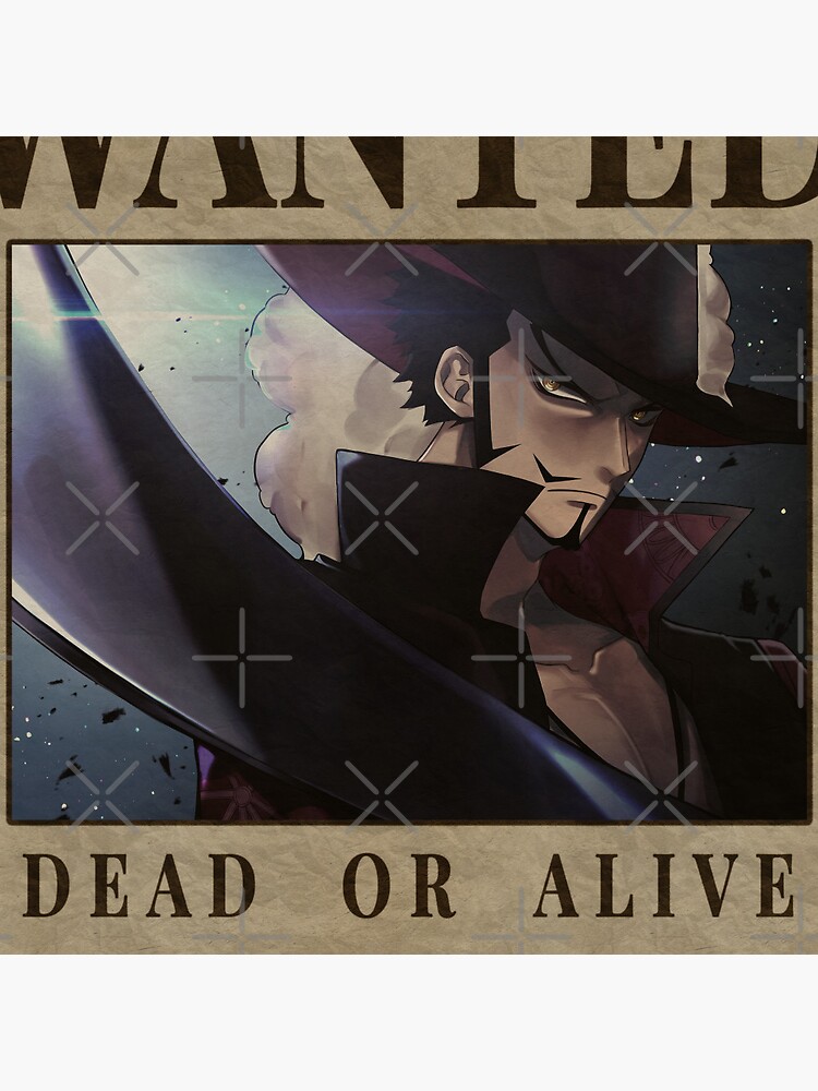 Dracule Mihawk WANTED (One Piece Ch. 1058) by bryanfavr on DeviantArt