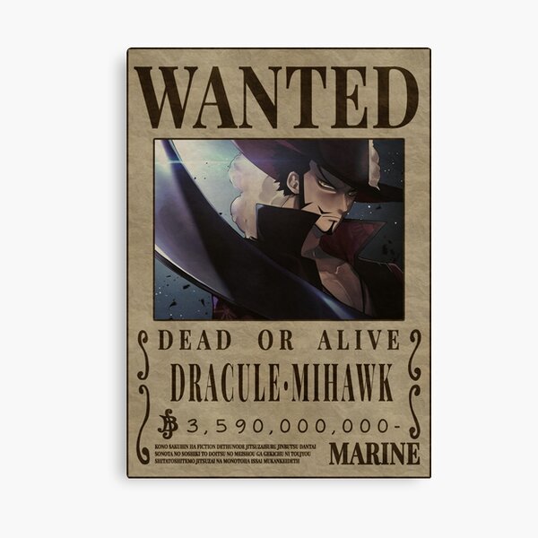 Poster One Piece Wanted : Affiche Murale One Piece Recherché