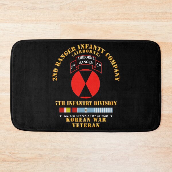 Item preview, Army - 2nd Ranger Inf Company - 7th ID w KOREA SVC X 300 designed and sold by Military Insignia Products.