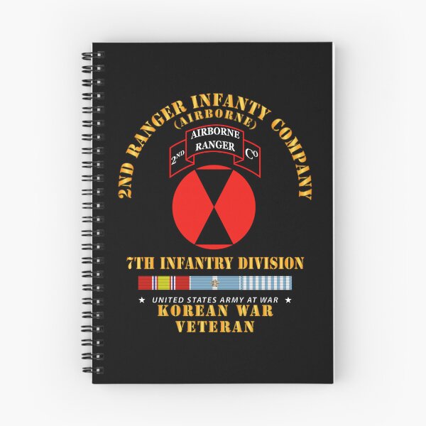 Item preview, Army - 2nd Ranger Inf Company - 7th ID w KOREA SVC X 300 designed and sold by Military Insignia Products.