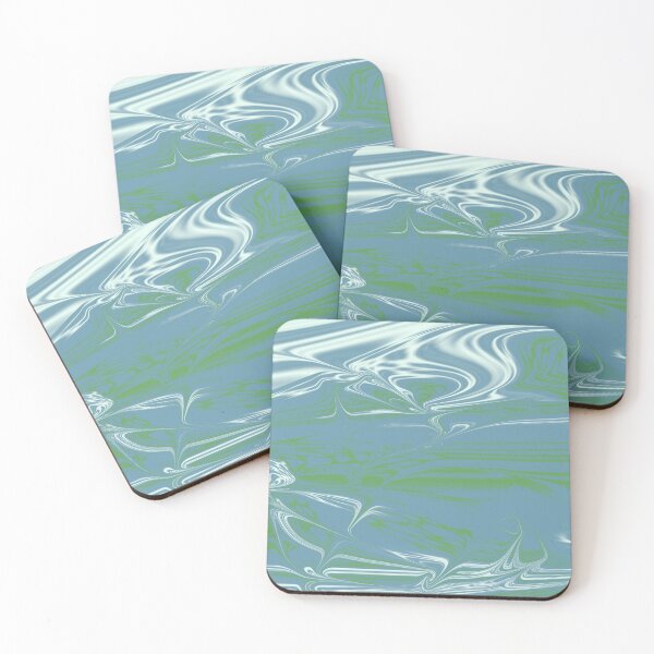Item preview, Teal, White, Green Liquid Art. Liquid Marble. Abstract Design. designed and sold by Jason123za.