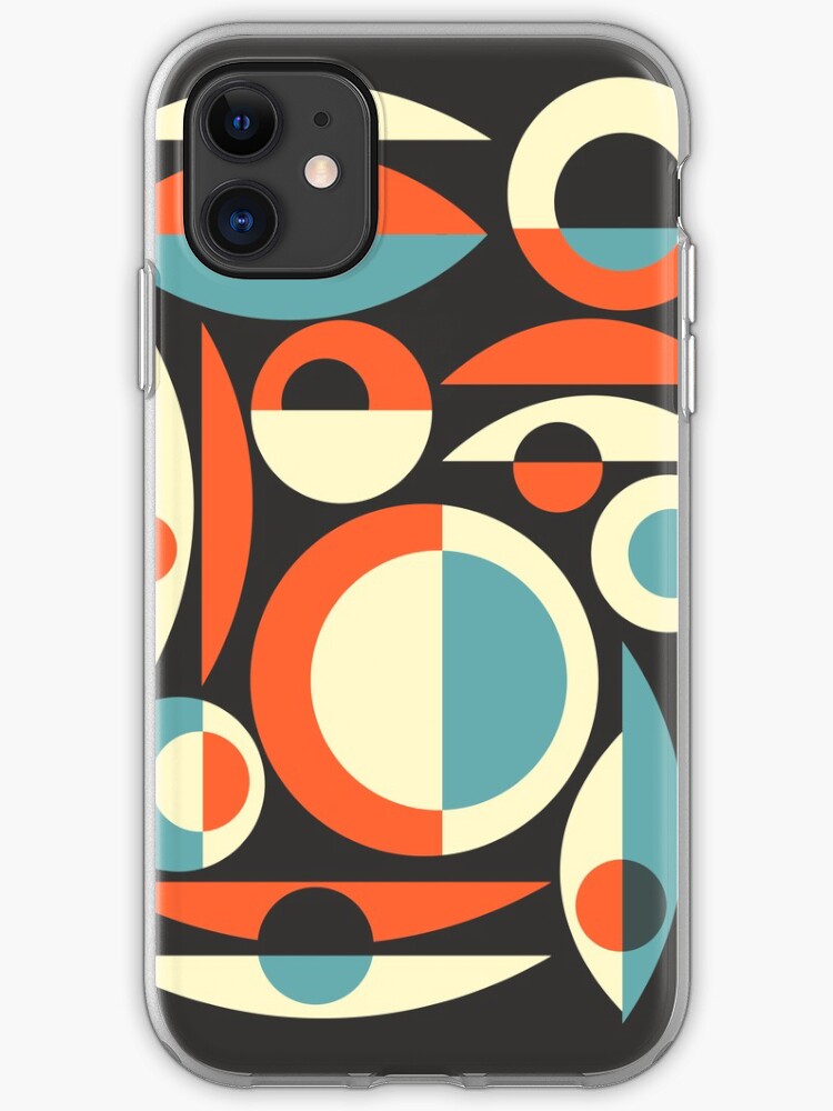 Eames Era Starbursts and Globes 3 (bkgrnd) iPhone 11 case Eames Era Starbursts and Globes 3 (bkgrnd) iPhone 11 case