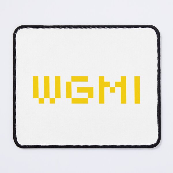 Item preview, wgmi crypto yellow designed and sold by MangaSmart.