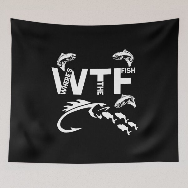 Item preview,  WTF Where's The Fish  designed and sold by Jacksonso.