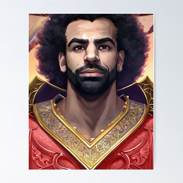 Item preview, Mohamed Salah designed and sold by Truefans.