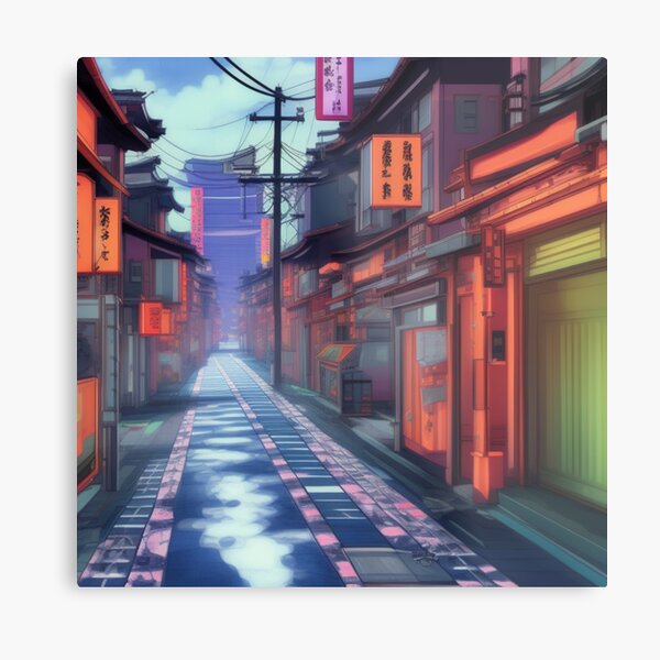 Item preview, A Street in Anjo Japan designed and sold by DesignerKin.