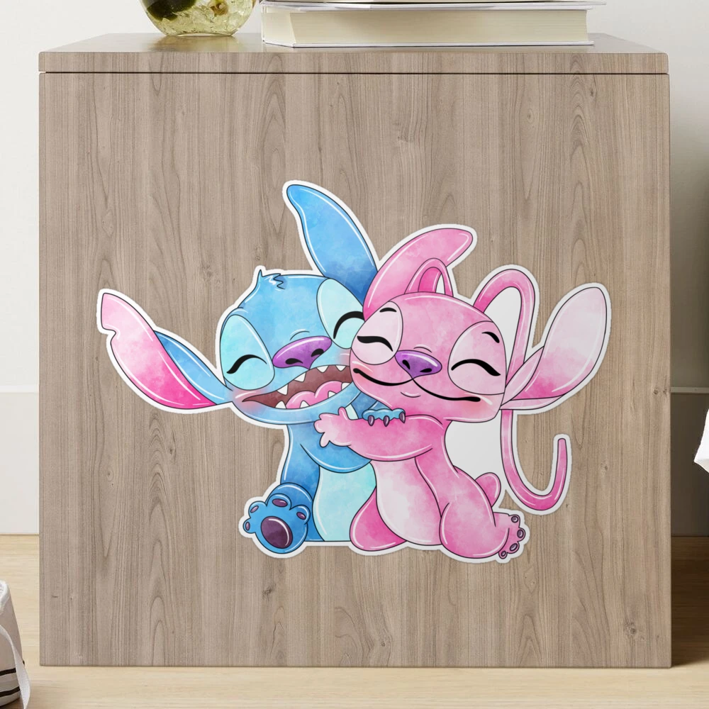 Stitch & Angel 2 - Lilo And Stitch - Stickers sold by DaviCrawford