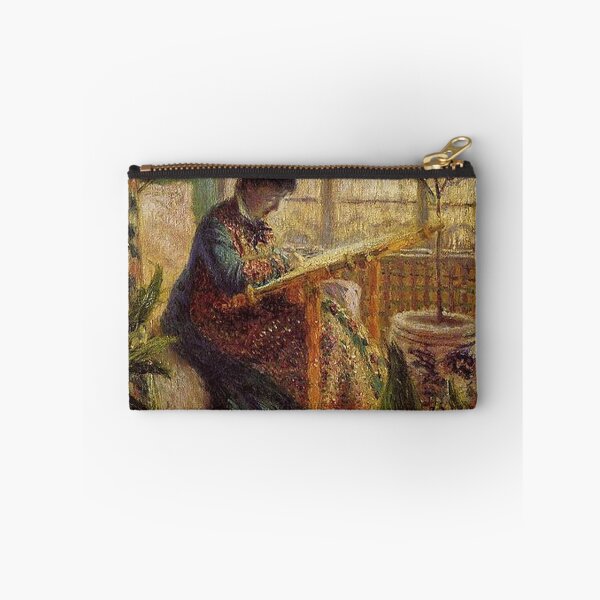 Item preview, Claude Monet Madame Monet Embroidering designed and sold by tomorrowsart.
