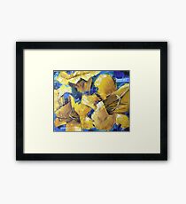 Mimi's Yellow Flowers Framed Print