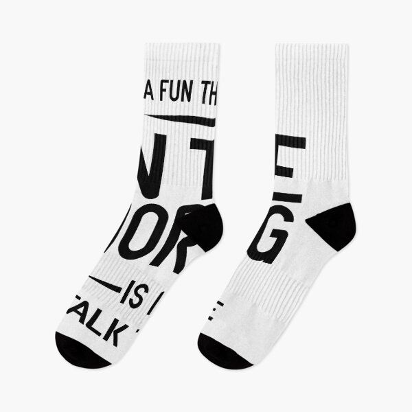 Item preview, A fun thing to do in the morning is not talk to me - Funny Saying / I hate to talk in the morning designed and sold by Blonc-ou.