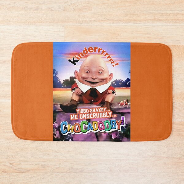 Item preview, Chocadooby The Kinder Egg Humpty Dumpty Man (WITH BACKGROUND) creepy cult classic 1980s Surprise Ad designed and sold by RetroTeeStudio.