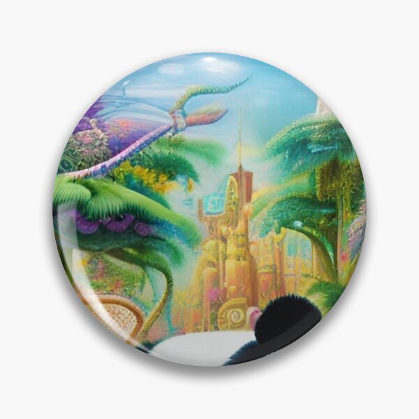 Item preview, Panda Colorful Landscape designed and sold by ColorSpot.