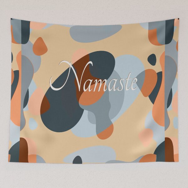 Item preview, Namaste yoga relaxing artwork  designed and sold by TipTopTapo.