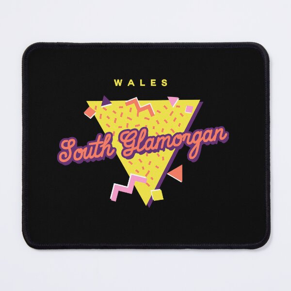 Item preview, Retro 90s Pop 'South Glamorgan' Vintage Wales designed and sold by dinosareforever.